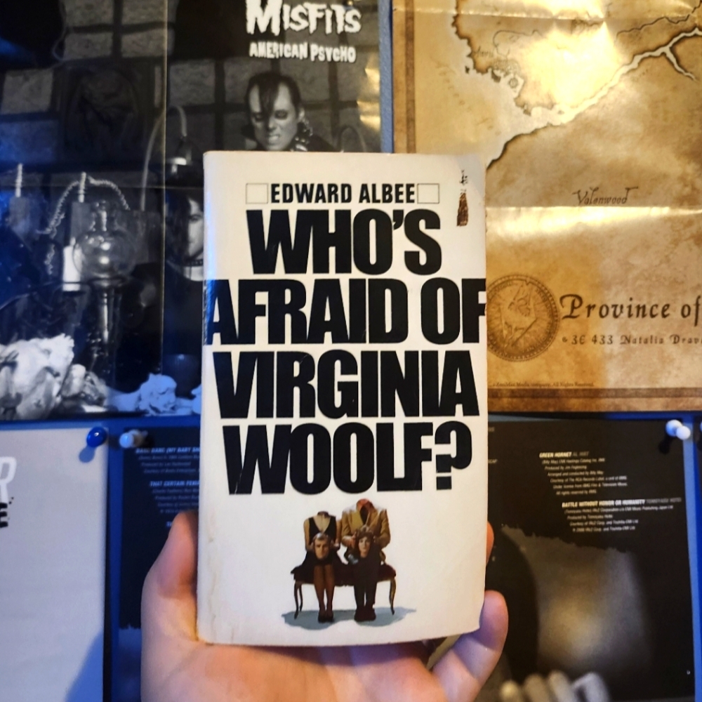 Edward Albee Who's Afraid Of Virginia Woolf? Book 1974